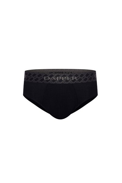 กางเกงชั้นในชาย Dapper Monogram Briefs – Multicolor (Pack 3 Pcs.)