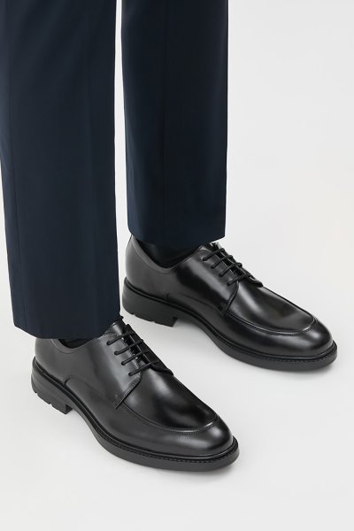 U-Tip Derby - Black