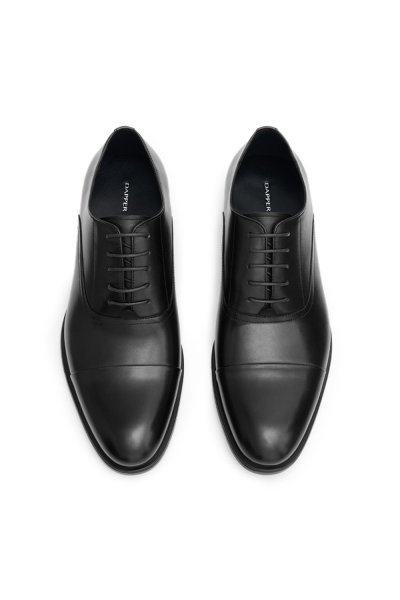 Cap Toe Oxford - Black