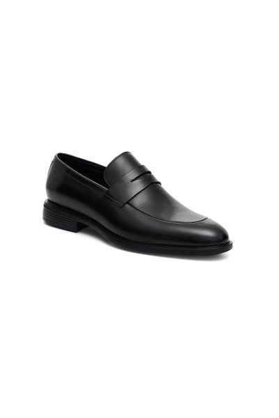 Classic Penny Loafers - Black