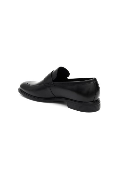 Classic Penny Loafers - Black