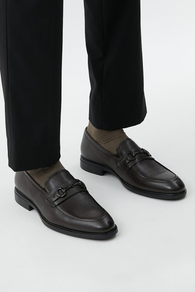 Horsebit Loafers - Brown