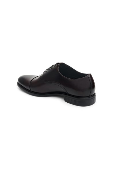 รองเท้าหนัง แบบผูกเชือก Cap Toe Oxford - Brown