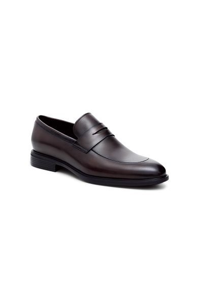 Classic Penny Loafers - Brown