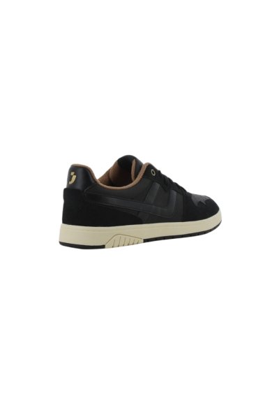 Nubuck Court Sneakers - Black