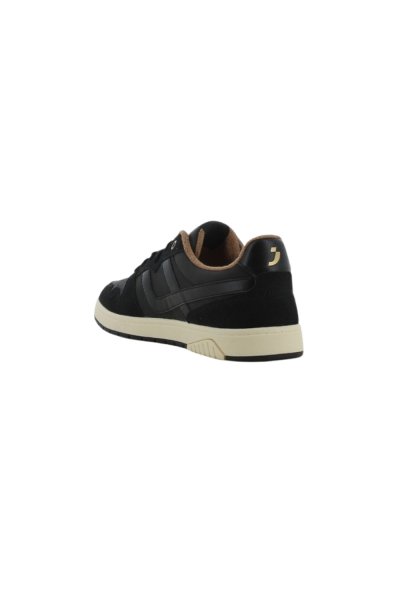 Nubuck Court Sneakers - Black