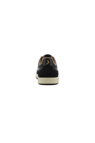 Nubuck Court Sneakers - Black
