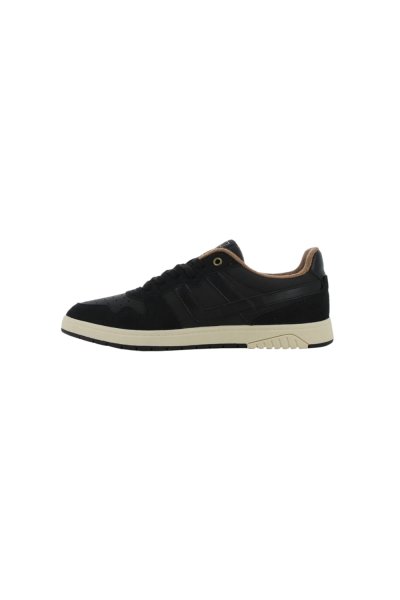 Nubuck Court Sneakers - Black