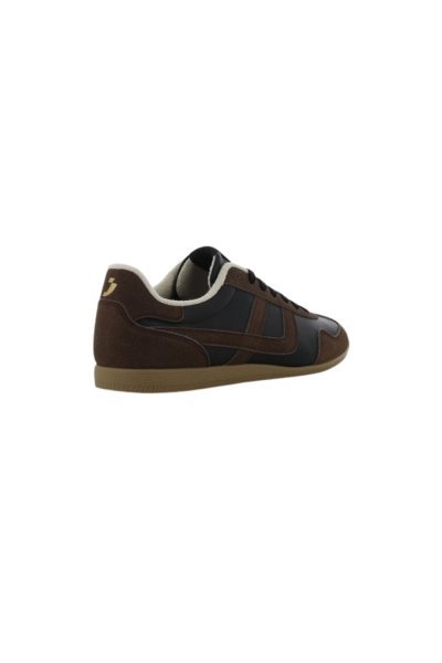 Retro Court Sneakers - Dark Brown