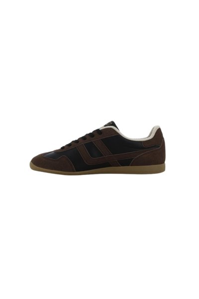 Retro Court Sneakers - Dark Brown