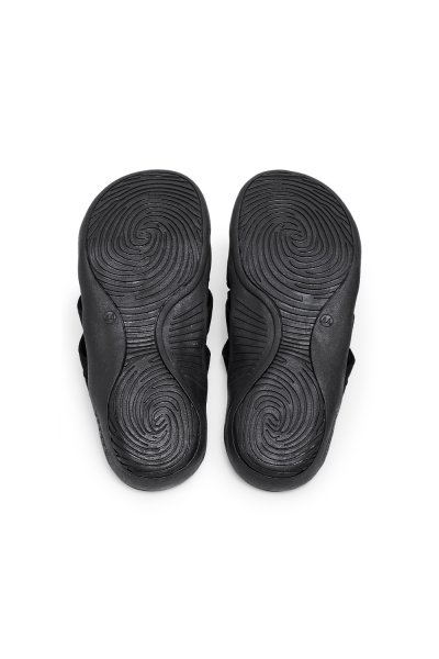 DP Iconic Multi Cross Strap Sandals - Black