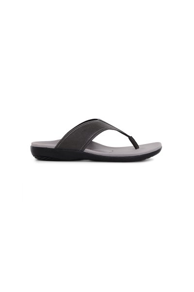 Comfort Thong Sandals - Dark Grey