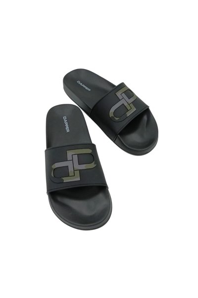 รองเท้าแตะแบบสวม DP Icon Camo Embossed Pool Slide Sandals