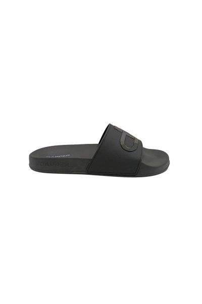 รองเท้าแตะแบบสวม DP Icon Camo Embossed Pool Slide Sandals