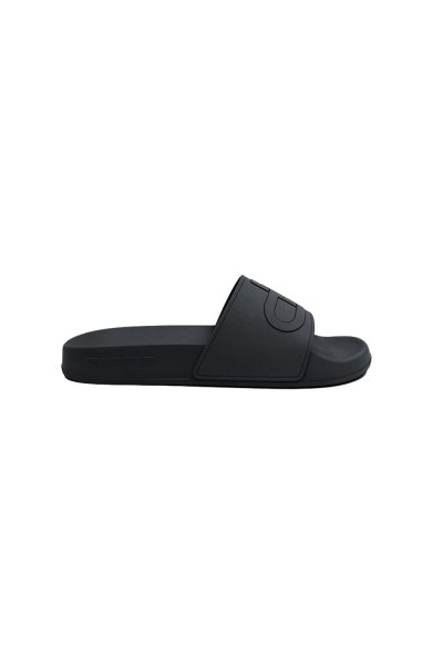 DP Icon Embossed Pool Slide Sandals