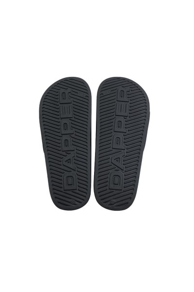 DP Icon Embossed Pool Slide Sandals