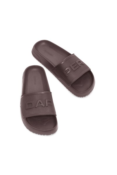 รองเท้าแตะแบบสวม Iconic Comfort Pool Slide Sandals - Cocoa Brown