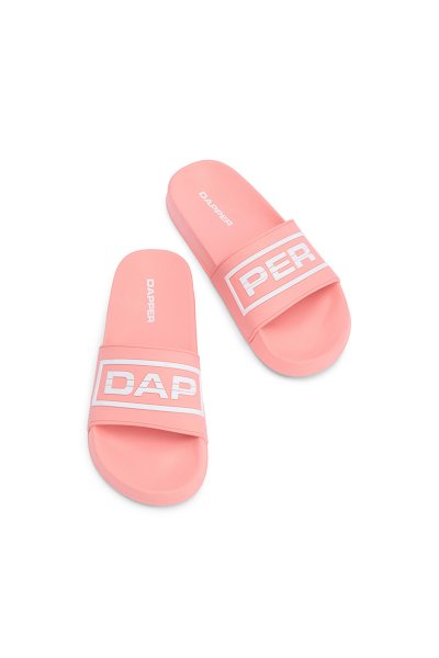 รองเท้าแตะแบบสวม DAPPER Summer Pool Slide Sandals - Pink