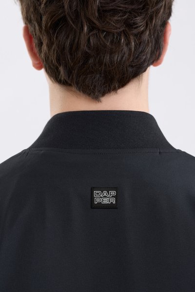Flex Bomber Jacket - Black