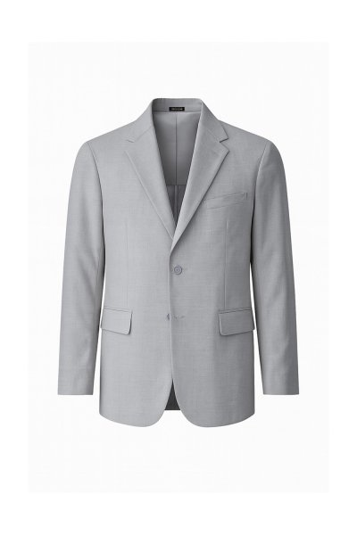 เสื้อเบลเซอร์ Micro Texture Stretch Blazer - Blue