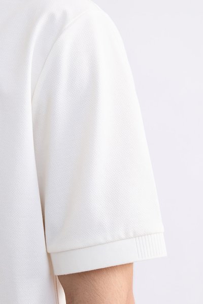 Comfort Stretch Polo Shirt - White