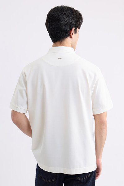Comfort Stretch Polo Shirt - White