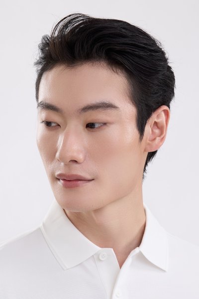 เสื้อโปโล Waffle-Knit Polo Shirt - White