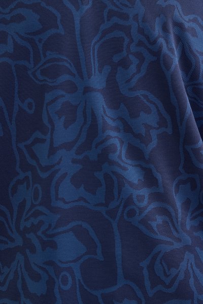 เสื้อโปโล Floral Jacquard Polo Shirt