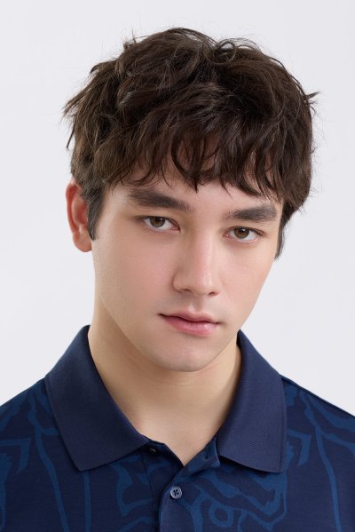 เสื้อโปโล Floral Jacquard Polo Shirt