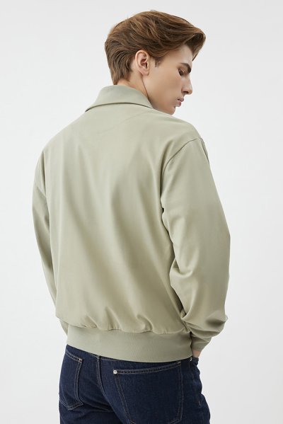 เสื้อสเวตเชิ้ต Half-Zip Polo Sweatshirt