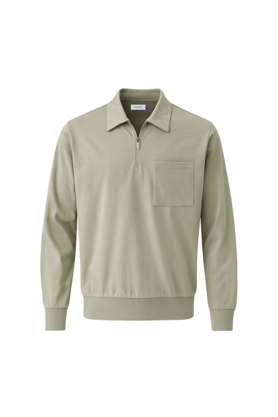 เสื้อสเวตเชิ้ต Half-Zip Polo Sweatshirt