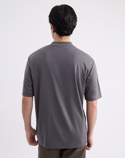 เสื้อยืด Cotton Blend T-Shirt - Grey
