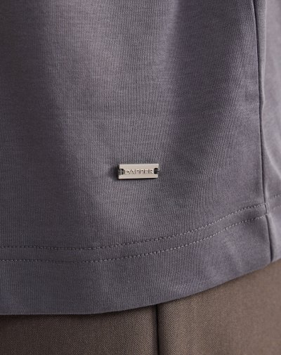 เสื้อยืด Cotton Blend T-Shirt - Grey