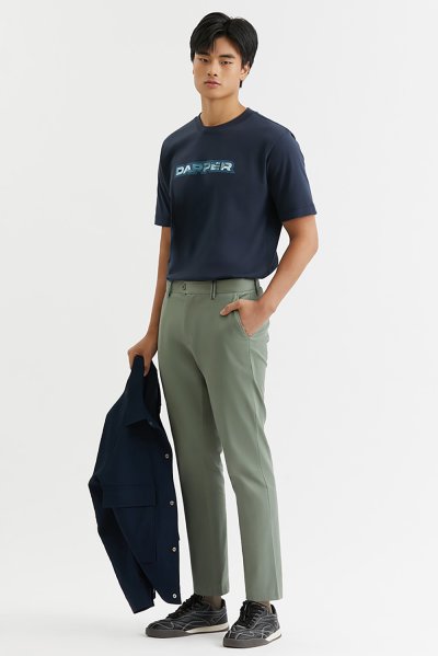 เสื้อยืด Linework Logo Print