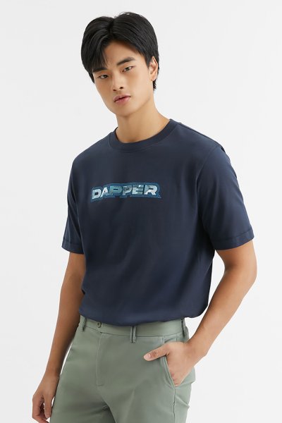 เสื้อยืด Linework Logo Print