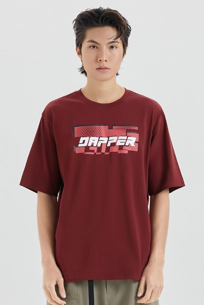 เสื้อยืด Speed Pixel Logo Print T-Shirt