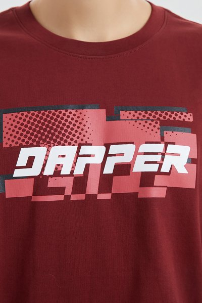 เสื้อยืด Speed Pixel Logo Print T-Shirt