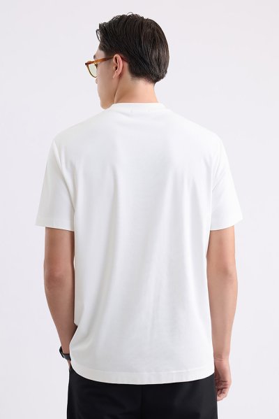 เสื้อยืด Cotton Blend T-Shirt - White