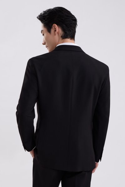 TECHFLEX Regular-Fit Suit - Black