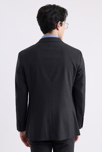 Textured Weave Regular-Fit Suit