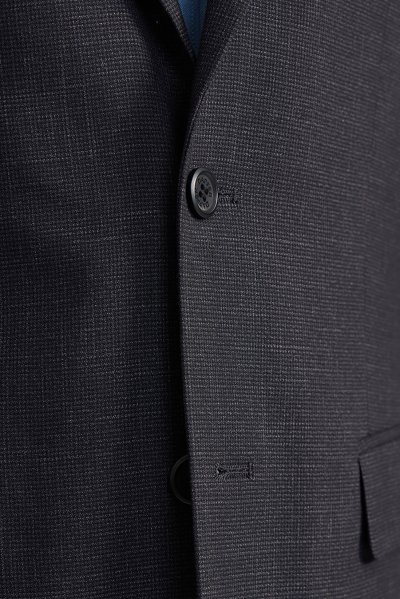 Textured Weave Regular-Fit Suit