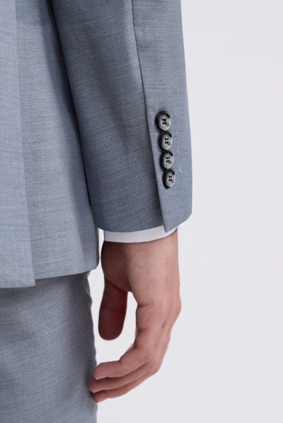 Premium Tailored Fit Suit - Grey