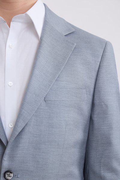 Premium Tailored Fit Suit - Grey