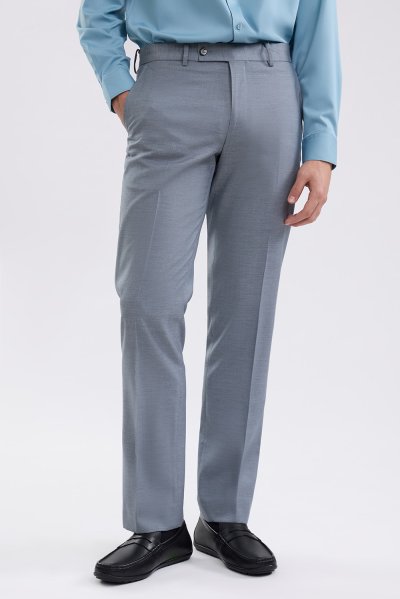 Premium Tailored Fit Trousers - Grey