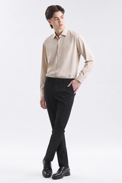 กางเกงขายาว 4 Ways Stretch Slim-Fit Trousers