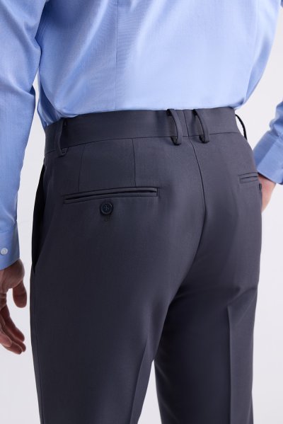 TECHFLEX Slim-Fit Trousers - Grey