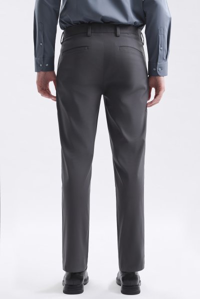 Essential Slim-Fit Trousers - Dark Grey