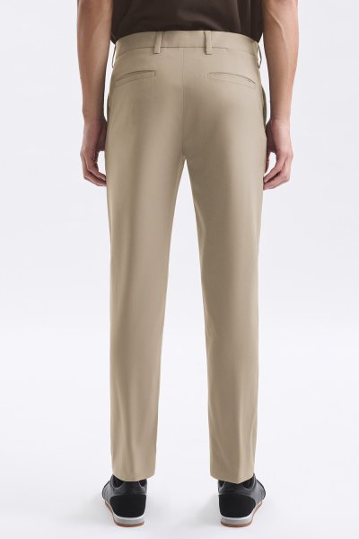 Essential Slim-Fit Trousers - Khaki