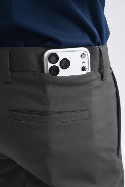 Essential Slim-Fit Trousers - Deep Grey