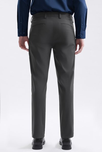 Essential Slim-Fit Trousers - Deep Grey
